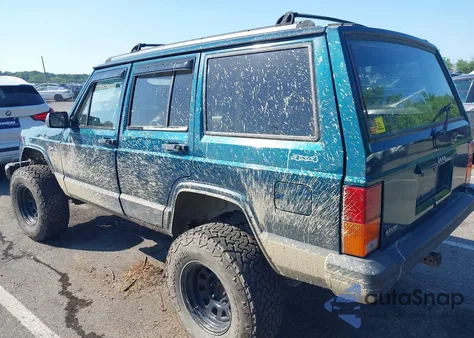 1995 Jeep Cherokee Sport from USA, damaged, VIN 1J4FJ68S7SL623451